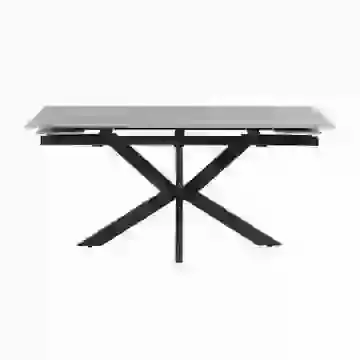 170cm Sintered Stone Extending Dining Table with X-Shaped Legs